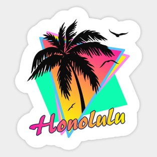 Honolulu Sticker